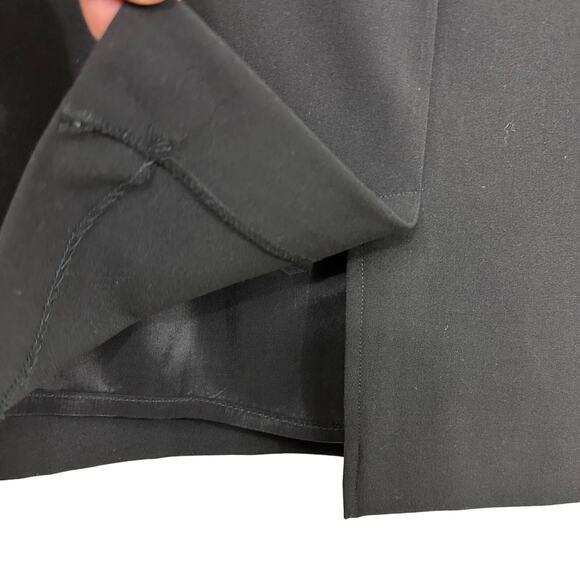 AB Studio Black Knee Length Skirt Size 12 NWT - Picture 7 of 12